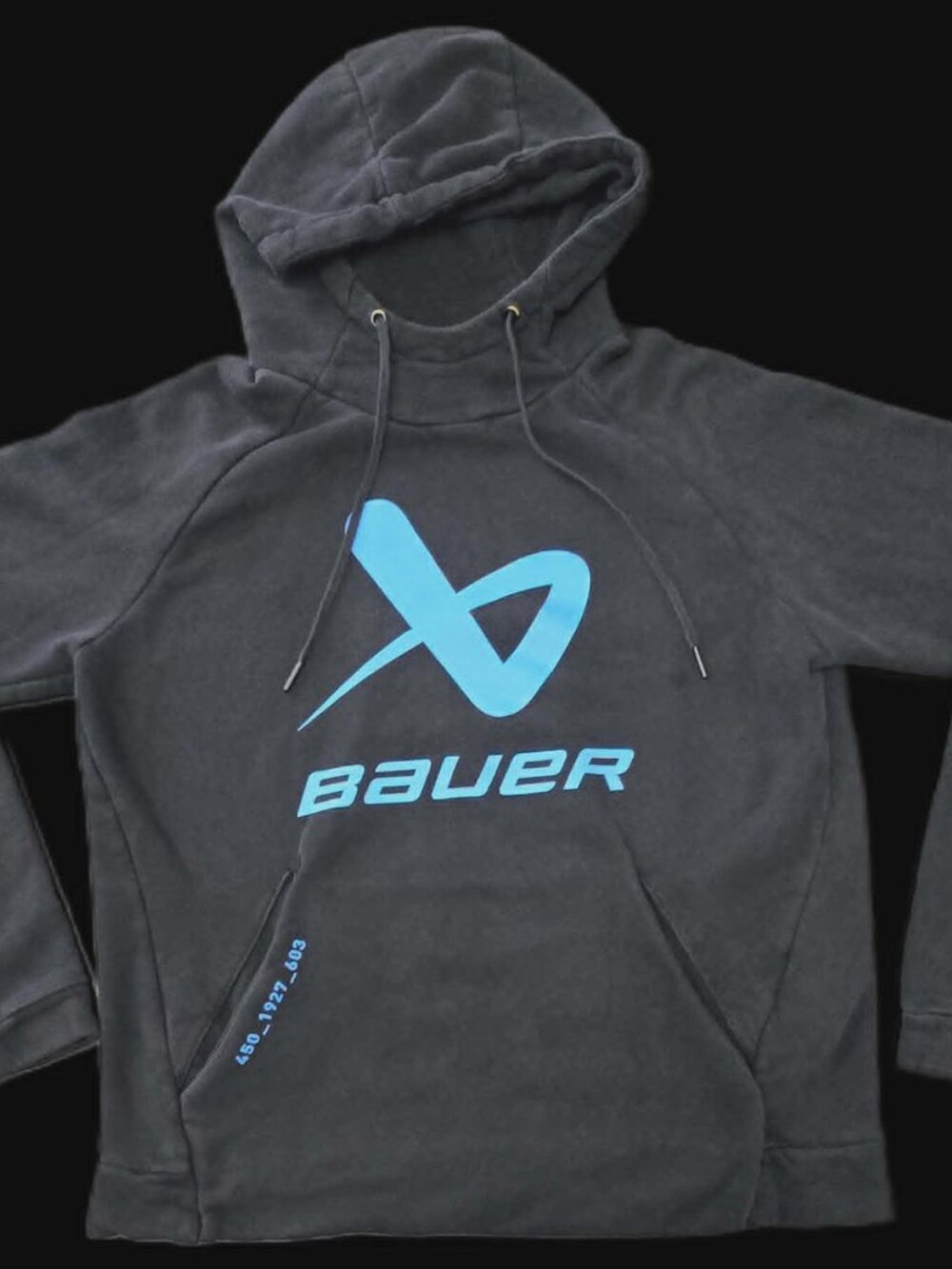 Bauer Hockey Pullover Hoodie Gray Size Small